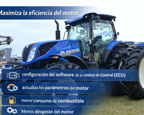 Tractor New Holand - Servicio Menor Consumo de Combustible
