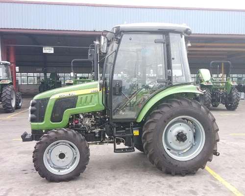 Tractor con Cabina Doble Tracción Agrícola 45 HP