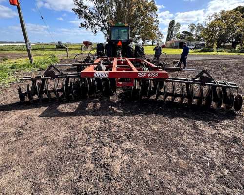 Rastra Ombu 48 Platos con Rolos Incluidos