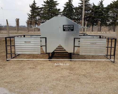 Comedero Autoconsumo de 3 TN con Sistema Creep Feeding