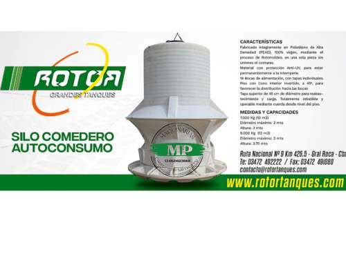 Silo Comedero Autoconsumo Rotor