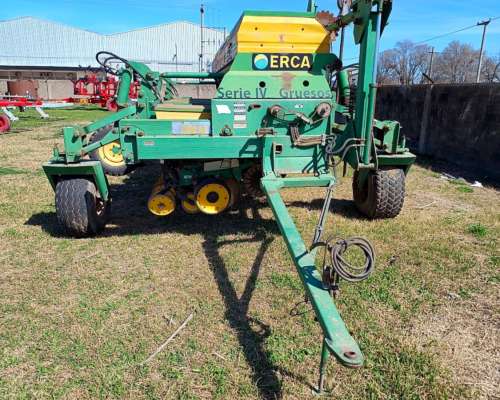 Sembradora Erca 2004 con Doble Fertilización y Kit de Trigo