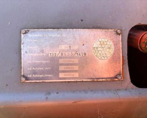 Excavadora Atlas Sobre Neumáticos (id869)