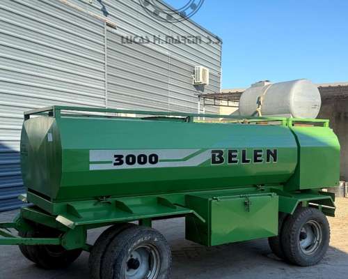 Cisterna Belén Usada de 3000 LT con Tanque de Agua