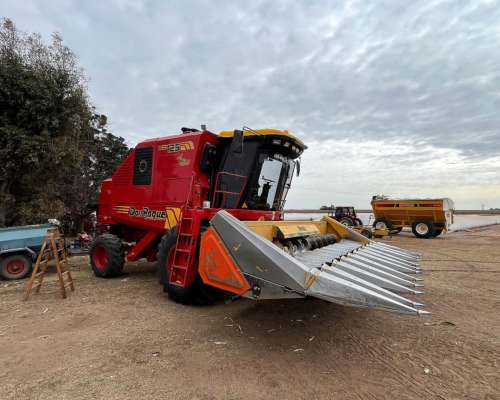 Cosechadora Don Roque 125 con Maicero Equipo Enganchado