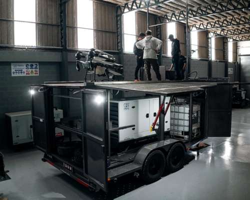 Grupos Electrógenos Especiales - Drones de Fumigación.