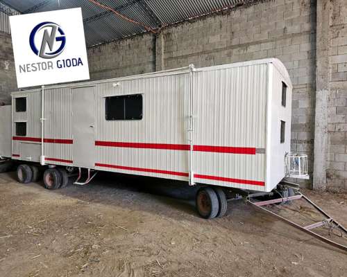Cenci 2008 de 7,60 X 2,40 Metros 3 Ejes 2 Dorm. Equipada