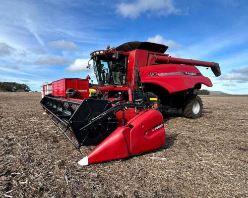 Cosechadora Case 5130 2018 - 30 Pies Caracol - Solo 4.100 Hs