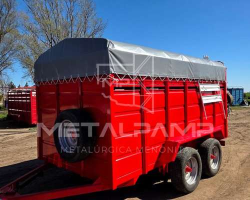 Carro Vaquero. Caballo. Jaula Hacienda. Metalpamp