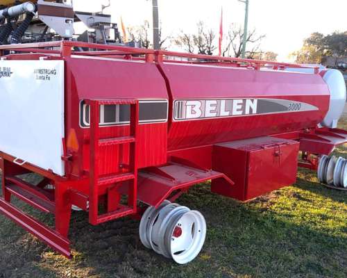 Acoplado, Tanque Especial Belen con Baulera Trasera.