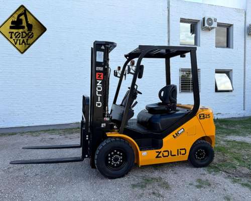 Zolid Z25e 2.500kg T/T 4.5mt Litio 80v/175a Permuto Todovial