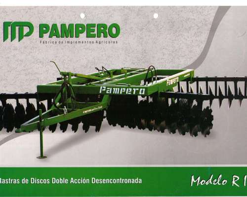 Disco Doble Descencontrado Pampero R II 44 P Usado
