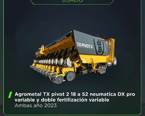 Agrometal TX Pivot II 18 a 52