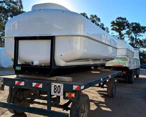 Tanque Rectangular 8000 Lts. P.r.f.v. Plasticos Laspiur SRL