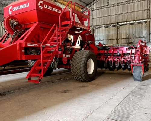 Sembradora Drilor 4717 con Kit Neumático a 35/52/70 cm