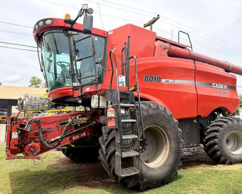 Cosechadora Case 8010, Doble, Dual, Draper 40p, 2008