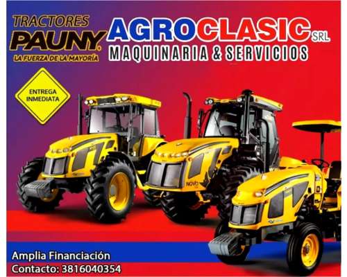 Tractor Pauny 580 IE Linea Novo