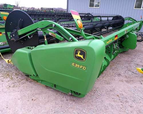 John Deere S670 Americana IVA Incluido, con Draper 635fd.