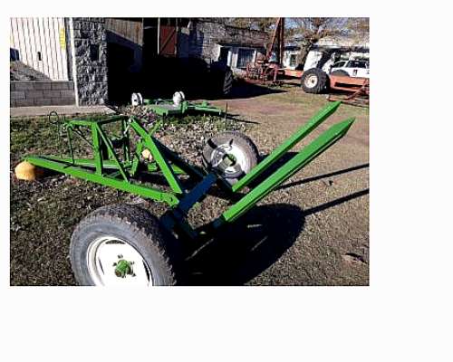 Cargador de Rollos y Fardos Transportador Agro NJ Dual