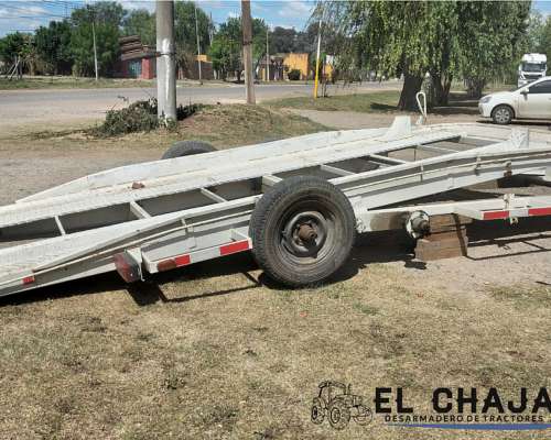 Tráiler Balancín de 4 Ruedas Rodado 15