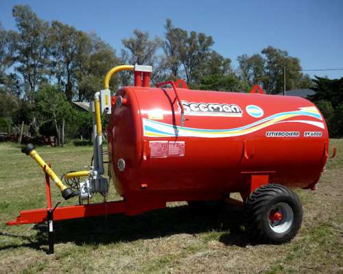 Estiercolera con Bomba de Vacío Secman BV- 6000