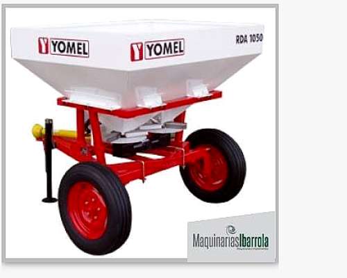 Fertilizadora 3 Puntos Bidisco 12mts, 18mts y 36 Mts Yomel