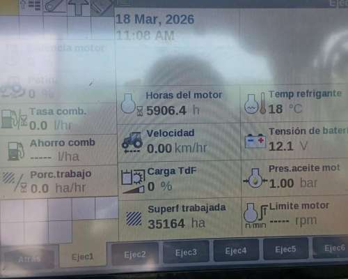 Tractor Case IH Puma 215, Paton, Piloto, 5.900 HS, año 2020