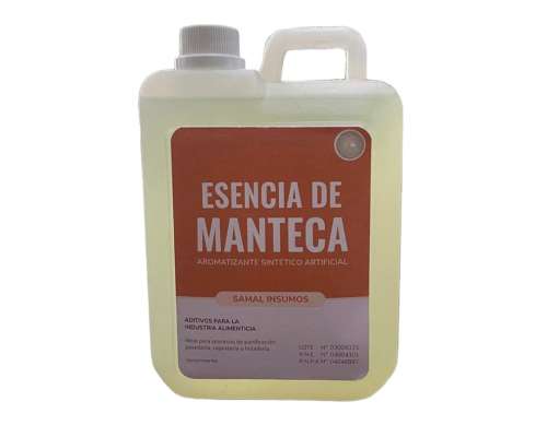 Aromatizante Artificial (vainilla y Manteca)