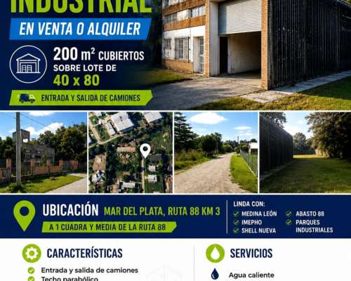 Vendo , Permuto , Alquilo Depósito/galpón