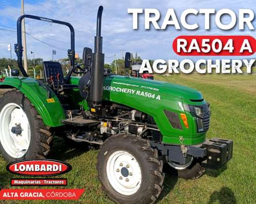 Tractor Agrochery 58 HP Cheques + Canje