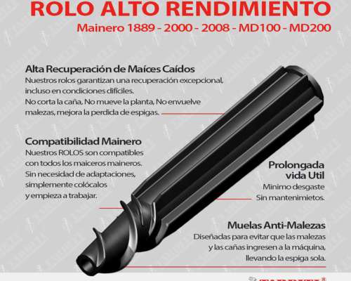 Rolo Maiceros Alto Rendimiento (mainero / Maizco)