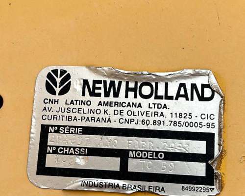New Holland TC59 Mod 2004, Plataforma 25 Pies