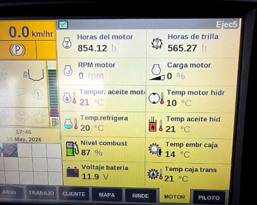 Cosechadora New Holland CR 7.90 800 Horas Igual a Nueva