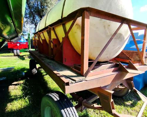 Acoplado Tanque 5.000 Lts - Portabidones - Buen Estado