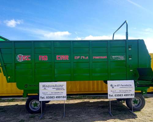 Carro Acoplado Forrajero CF 19 Tecnocar