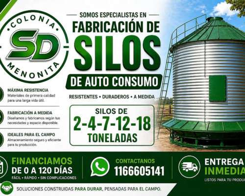 Silos con Base Aerea y Autoconsumo