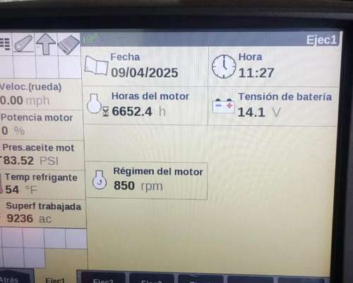 Tractor New Holland T7 260 año 2018.