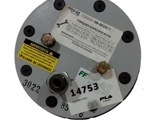 Pulmon de Aire Pulverizadora de Arrastre Pla MLP 3000
