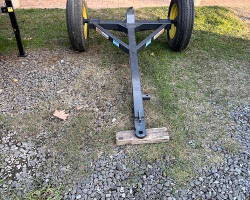 Eje para Transporte de Maquinarias con Camioneta.