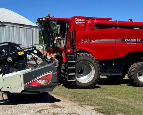 Cosechadora Case 7130 2017 - 35 Pies Caracol - Excelente