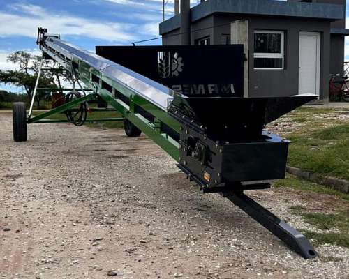 Noria Transportadora 10mts X 30cm con Motor Hidráulico