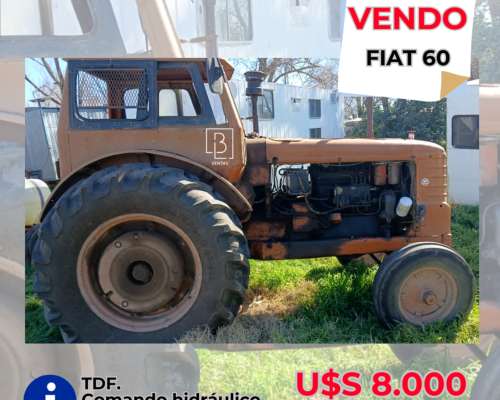 Fiat 60 con Hidráulico.