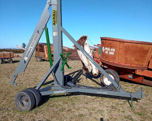 Grúa Borda Bossana de 2 Movimientos Nueva Disponible