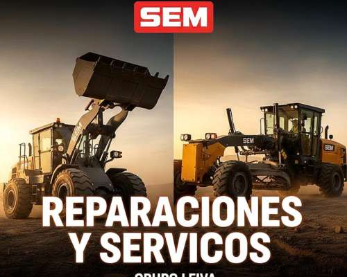 Servicio Técnico Especializado SEM Palas Motoniveladoras