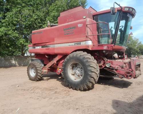 Cosechadora Case IH 2188, año 1997 Americana, Draper 30 Pies
