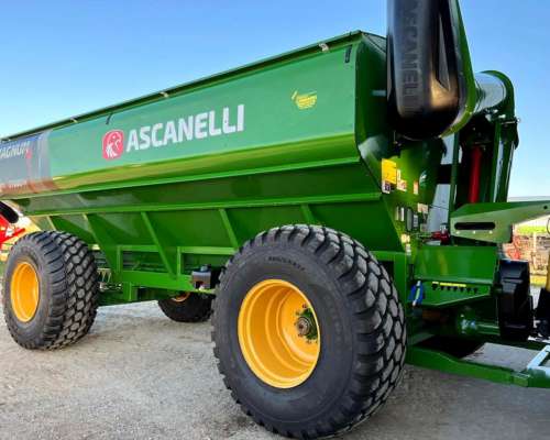 Tolva Autodescargable Ascanelli 30 TN 4 Ruedas Iguales.