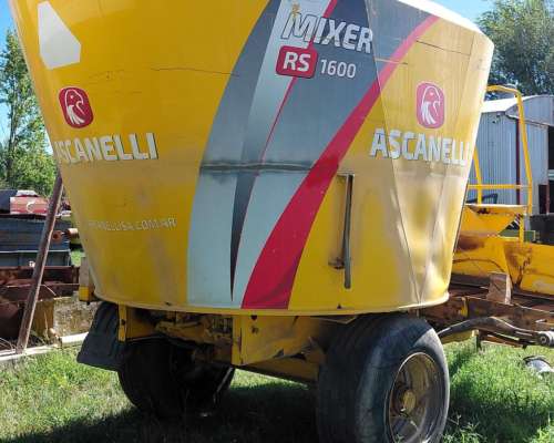 Mixer Ascanelli RS 1600 con Bascula y Gomas Reparado