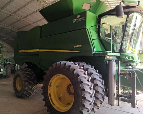 Cosechadora John Deere S670 Mod. 2015