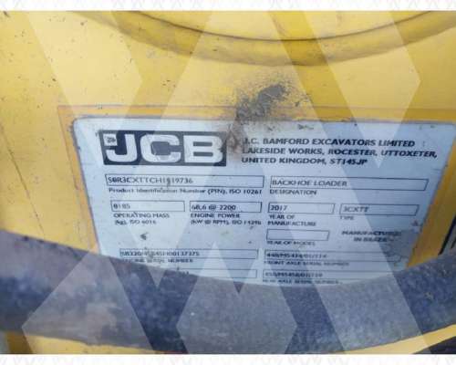 Pala y Retro JCB 3cx (id746)