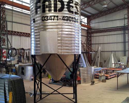 Silo Descarga Lateral Capacidad 11tn (trigo)